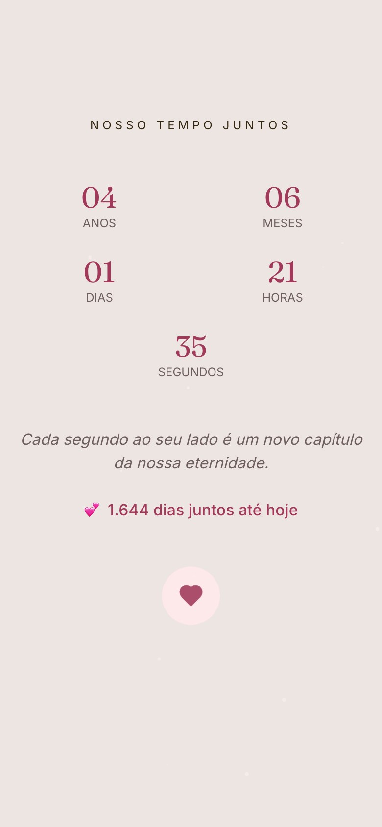 O tempo de vocês